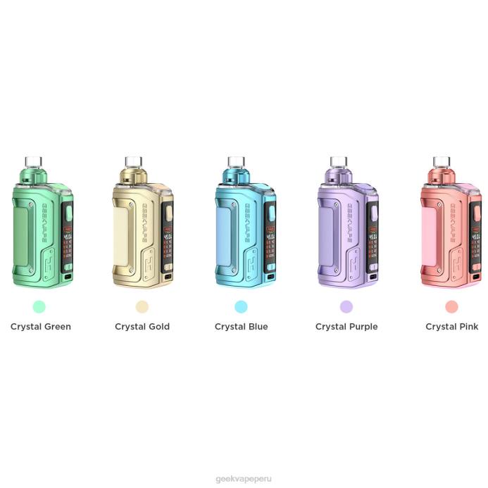 GeekVape Dealers - GeekVape h45 (aegis hero 2) pod mod kit edición de cristal rosa cristal 4NDP140