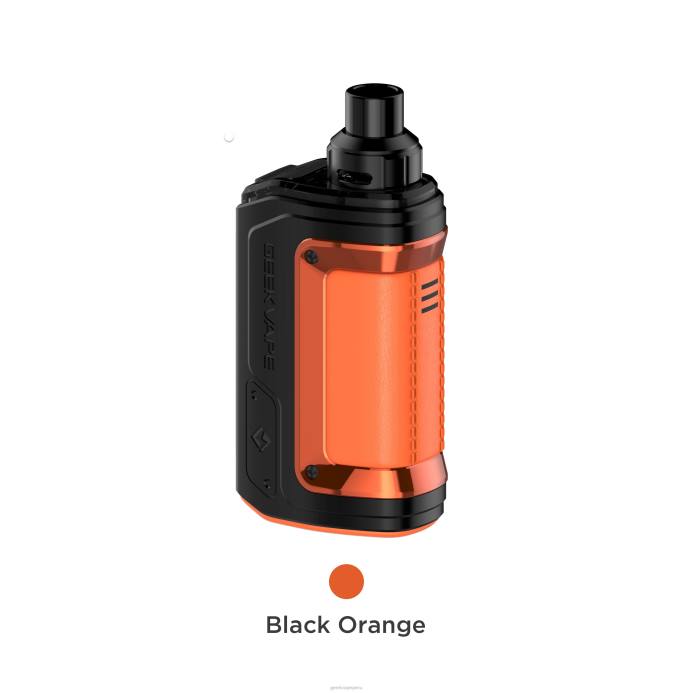 Geek Vape Flavors - GeekVape h45 (aegis hero 2) kit de modificación de cápsulas 1400 mah 4 ml naranja negro 4NDP99