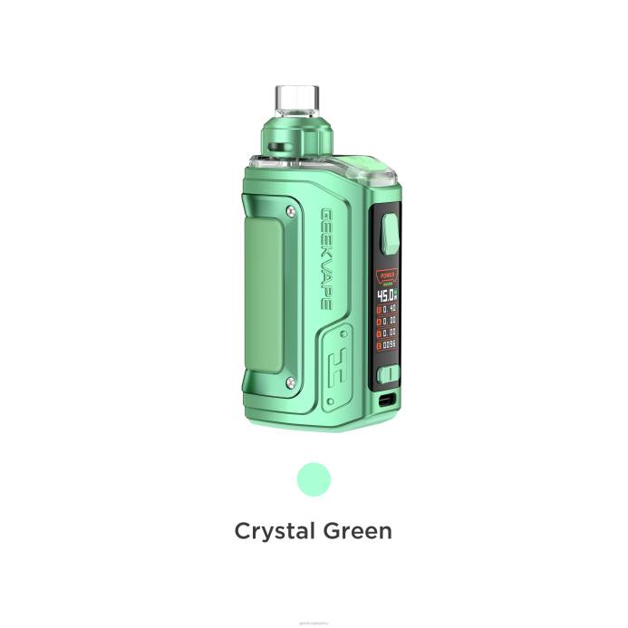 Geek Vape Precio - GeekVape h45 (aegis hero 2) pod mod kit edición de cristal verde cristal 4NDP143
